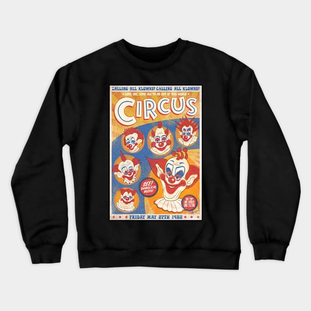 Killer Circus Crewneck Sweatshirt by chrisraimoart